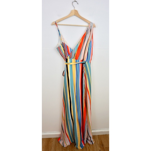 New Lovers + Friends Montague Rainbow Maxi Dress - Picture 5 of 8